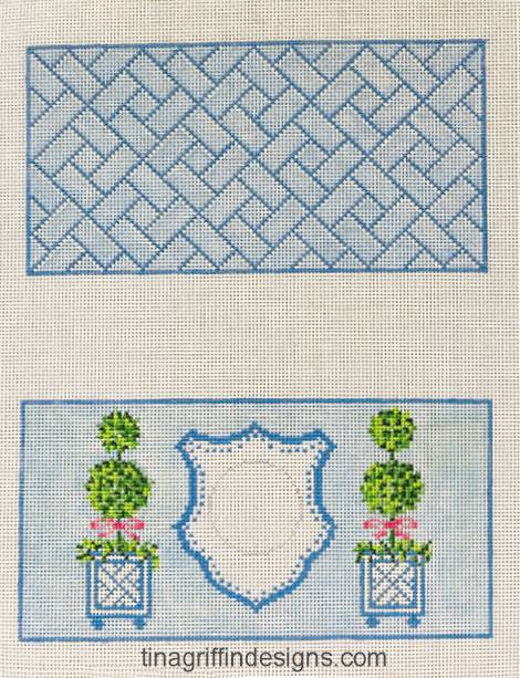 Topiary Glasses Case to Personalize REC-010