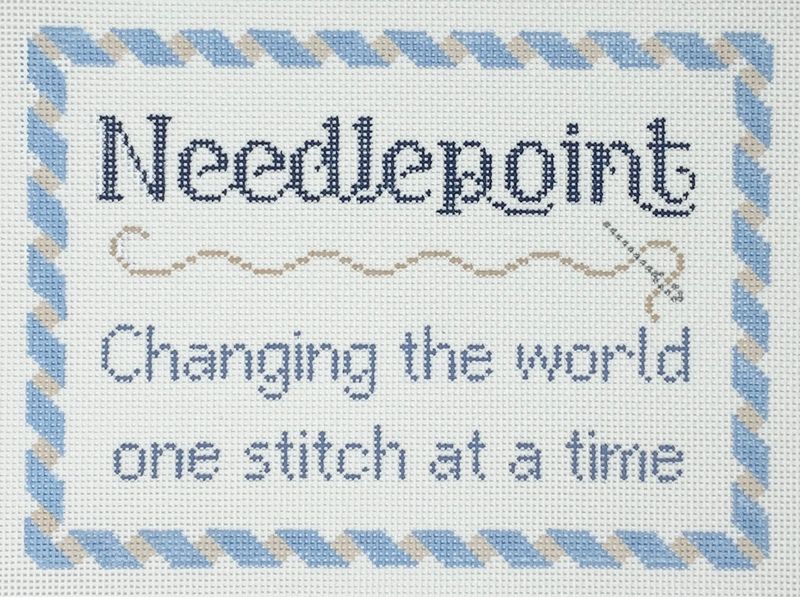 Needlepoint…Changing the World, 13m S-15