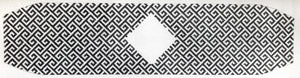 Chinese Fretwork - Black cummerbund W-56a