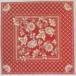W-13 ct Karen's Red Damask Pillow Wg12689