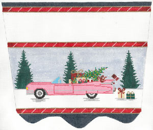 Vintage Car - Pink Cadillac XC-33a
