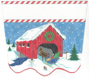 Covered Bridge Christmas XC-38