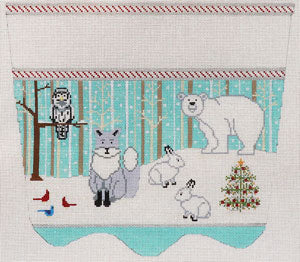 Snowy Forest Animals XC-55