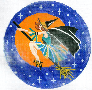Witch on a Broom XO-190o
