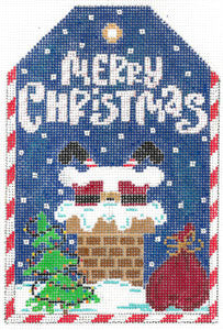 GIFT TAG-  BOTTOMS UP XO-197r