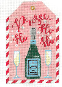 Gift Tag - Prosec Ho Ho Ho XO-198x