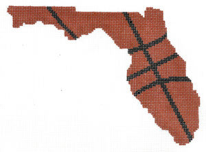 Basketball State Shaped - Florida XO-210f