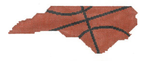 Basketball State Shaped North Carolina XO-210n