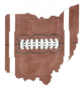 Football State Shaped - Ohio XO-211o