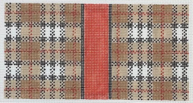 Brown Plaid, 6 x 3 IC-03