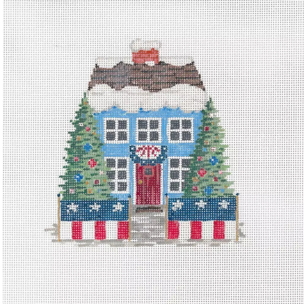Xmas House I – July by Sandra Gilmore Trunk Show