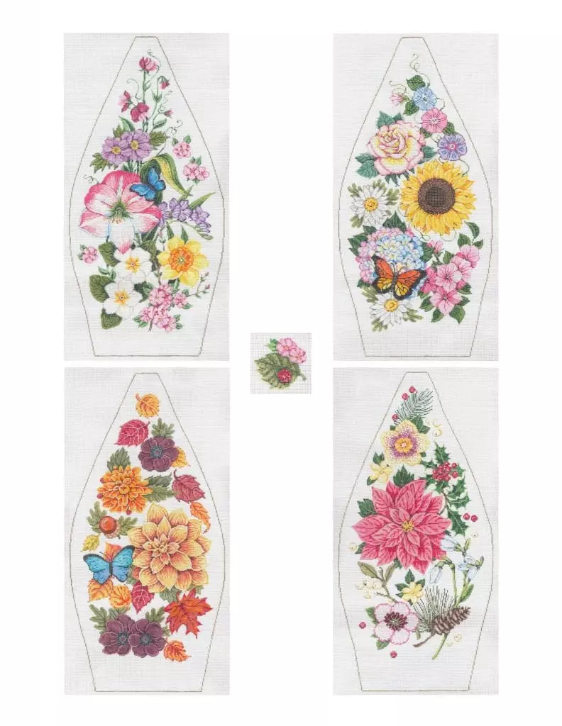 Four Seasons Tuffet by Sandra Gilmore Trunk Show