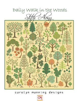 Daily Walk in the Woods Cross Stitch Chart