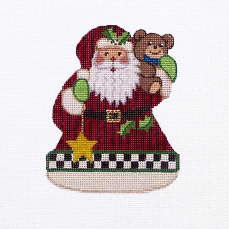 Santa with Bear  LO 12