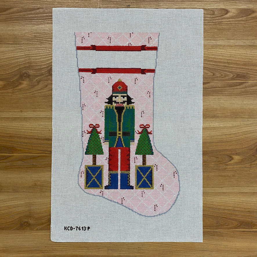 Single Pink Nutcracker Stocking KCD7613p