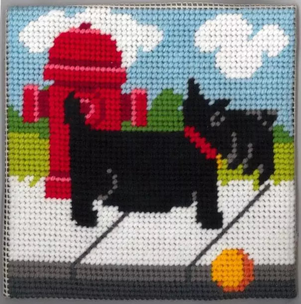 Little Moon Quickpoint Kit – Scottie by Sandra Gilmore Trunk Show