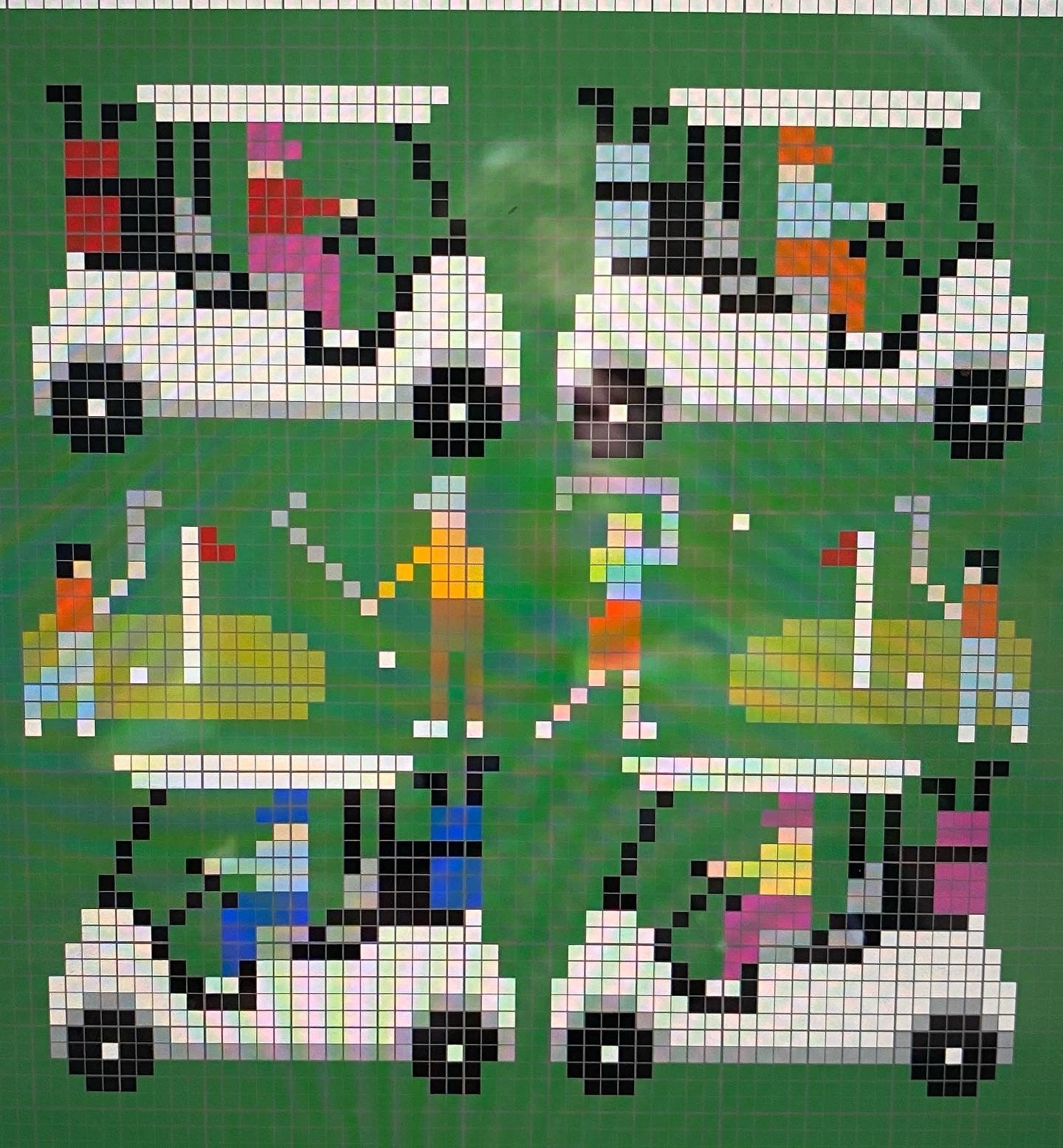 Golf Square Doolittle Stitchery PRE-ORDER ONLY