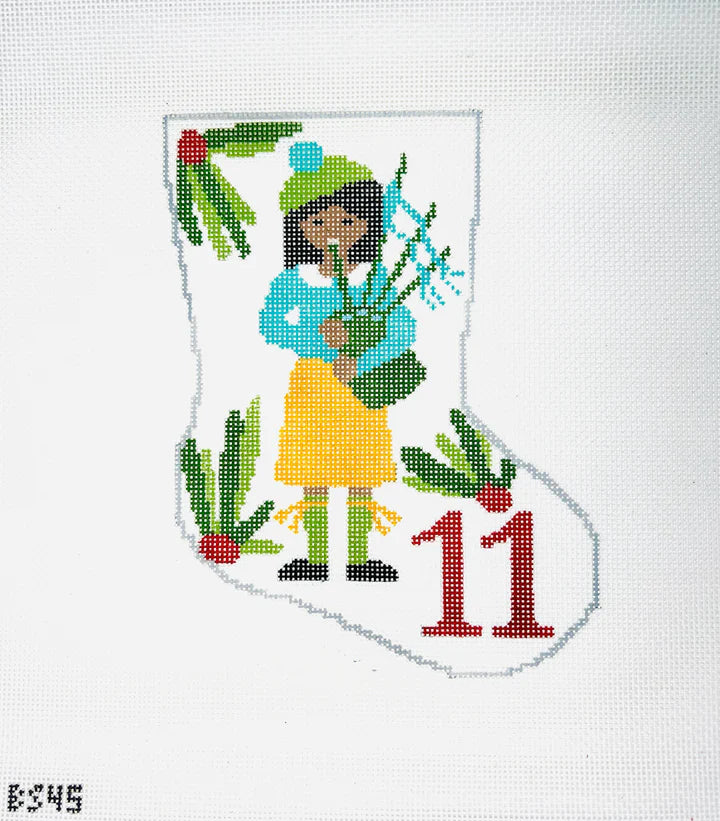 11 Pipers Piping Mini Stocking BS45