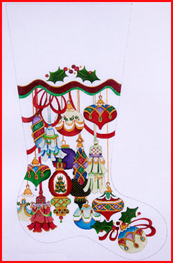 Ornament Stocking CS150-P 13