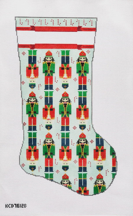 Nutcracker on Blue Stocking KCD7612B
