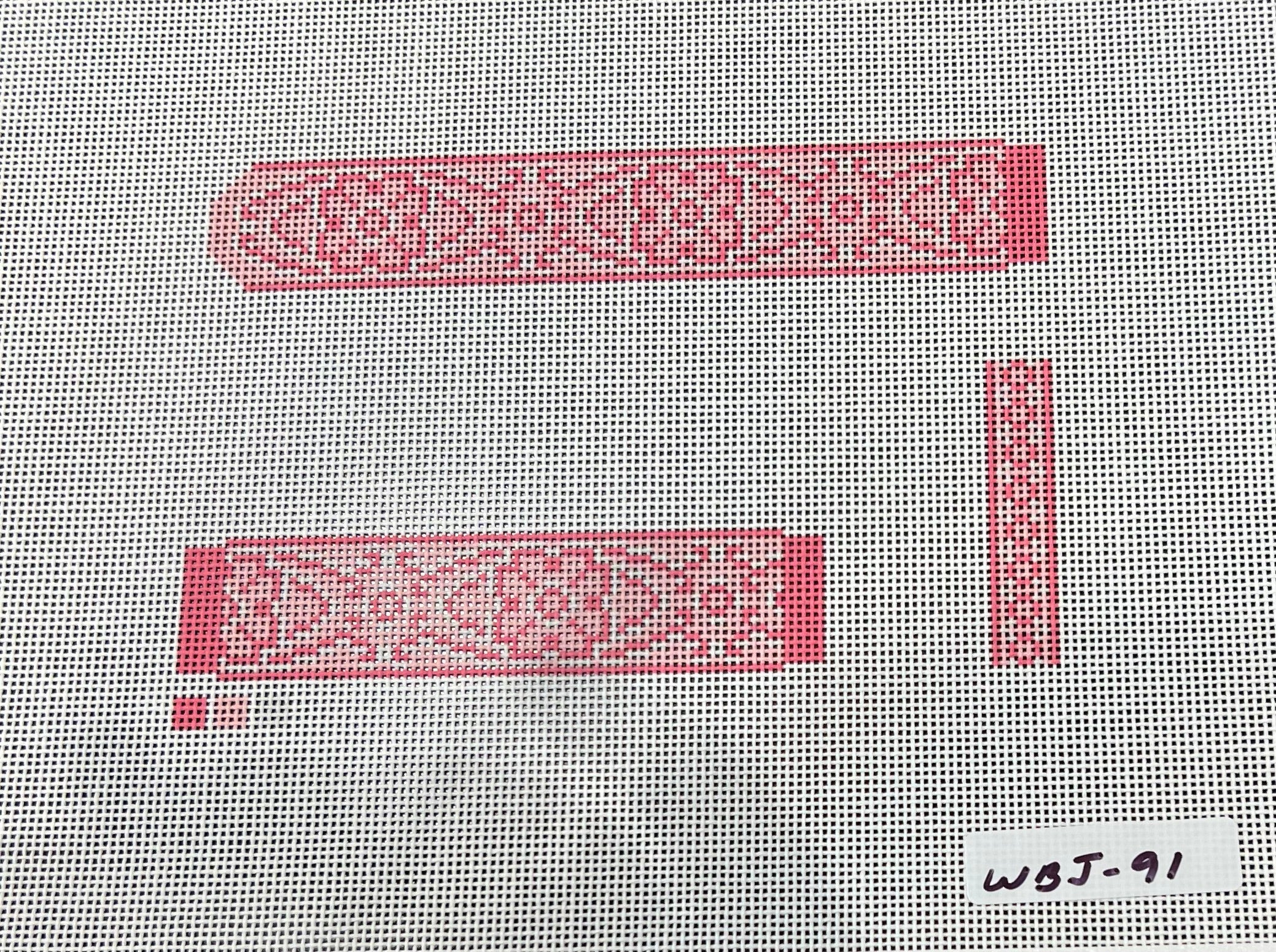 Victorian Scroll  Pink  WBJ -91 Watch Band