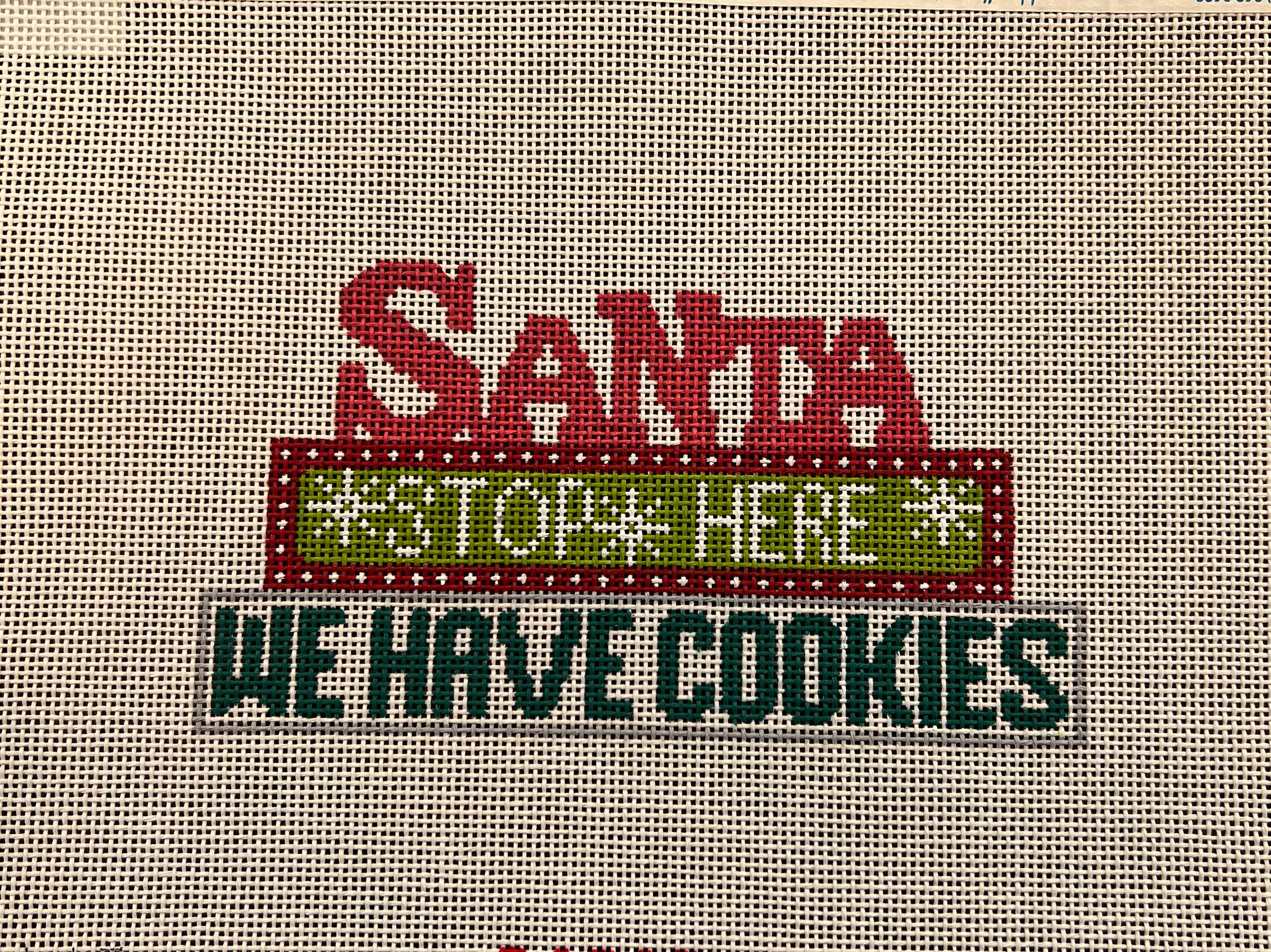 Santa Stop Here We have Cookies SS-448