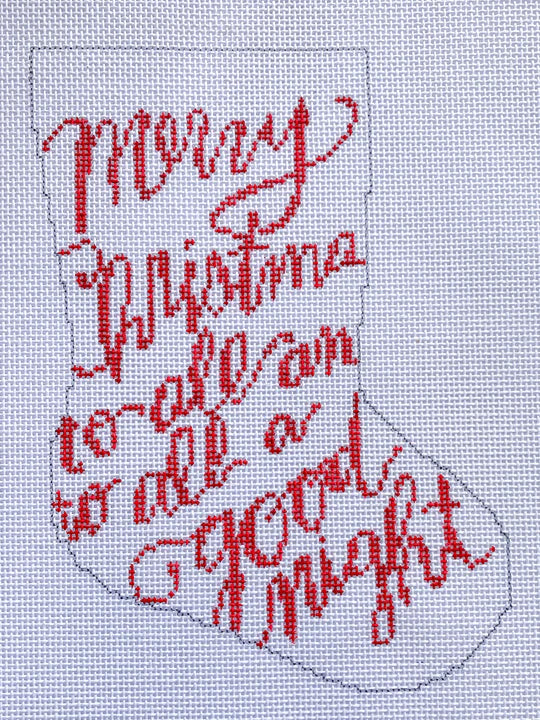 Merry Christmas Mini Sock BS14
