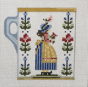 The Stitched Garden Quimper Plate Series