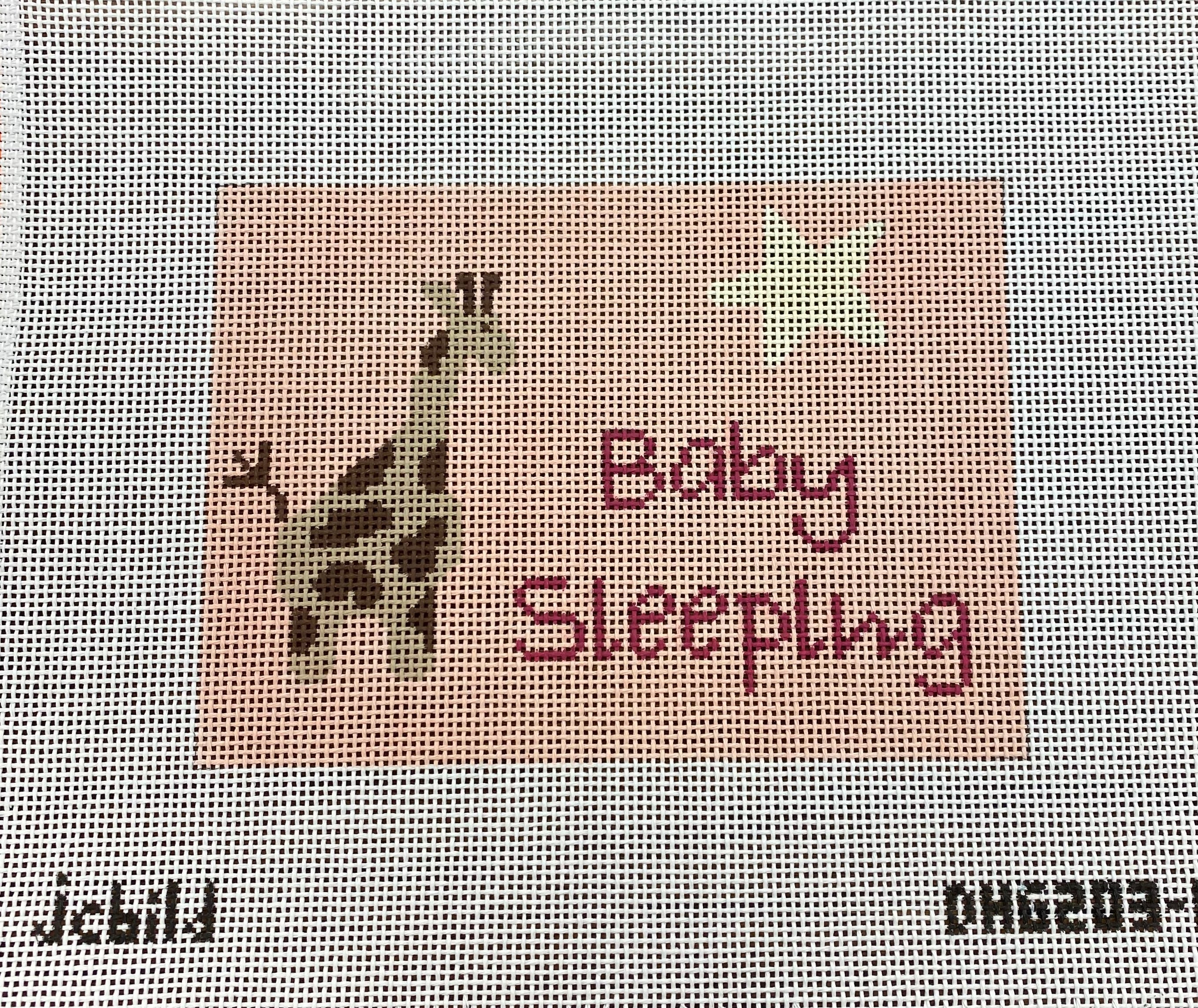 Baby Sleeping Giraffee