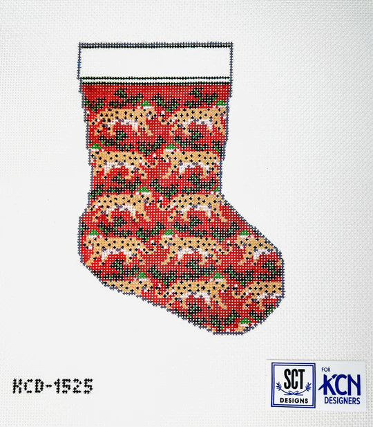 Leopard Mini Sock Canvas KCD1525