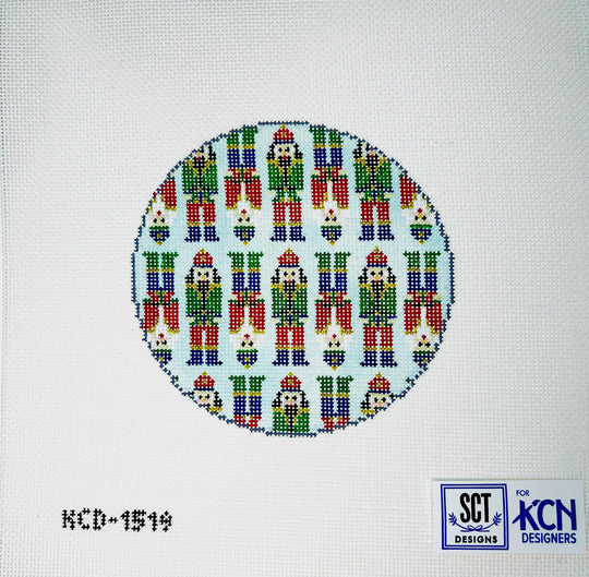 Mini Nutcracker Round Blue KCD1519