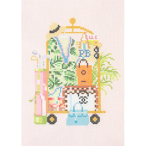 Palm Beach Luggage Cart NTG 066