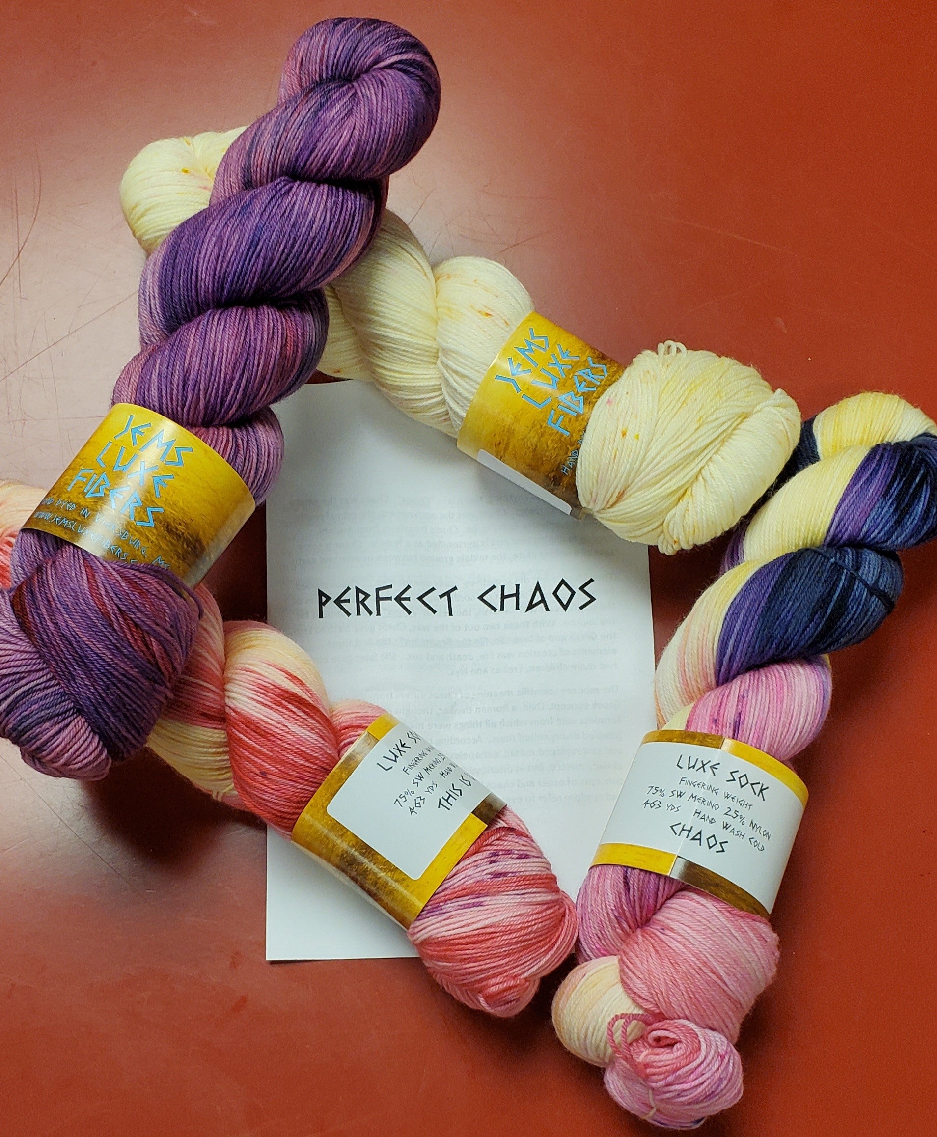 Perfect Chaos Sock 4 pack