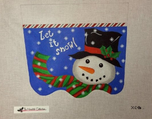 Let it Snow Stocking Cuff XC-16 Tmc Trunk Show
