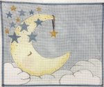 Moon and Stars Birth Announcement AP3794