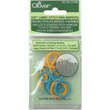 Clover Soft Jumbo Stich Ring Markers