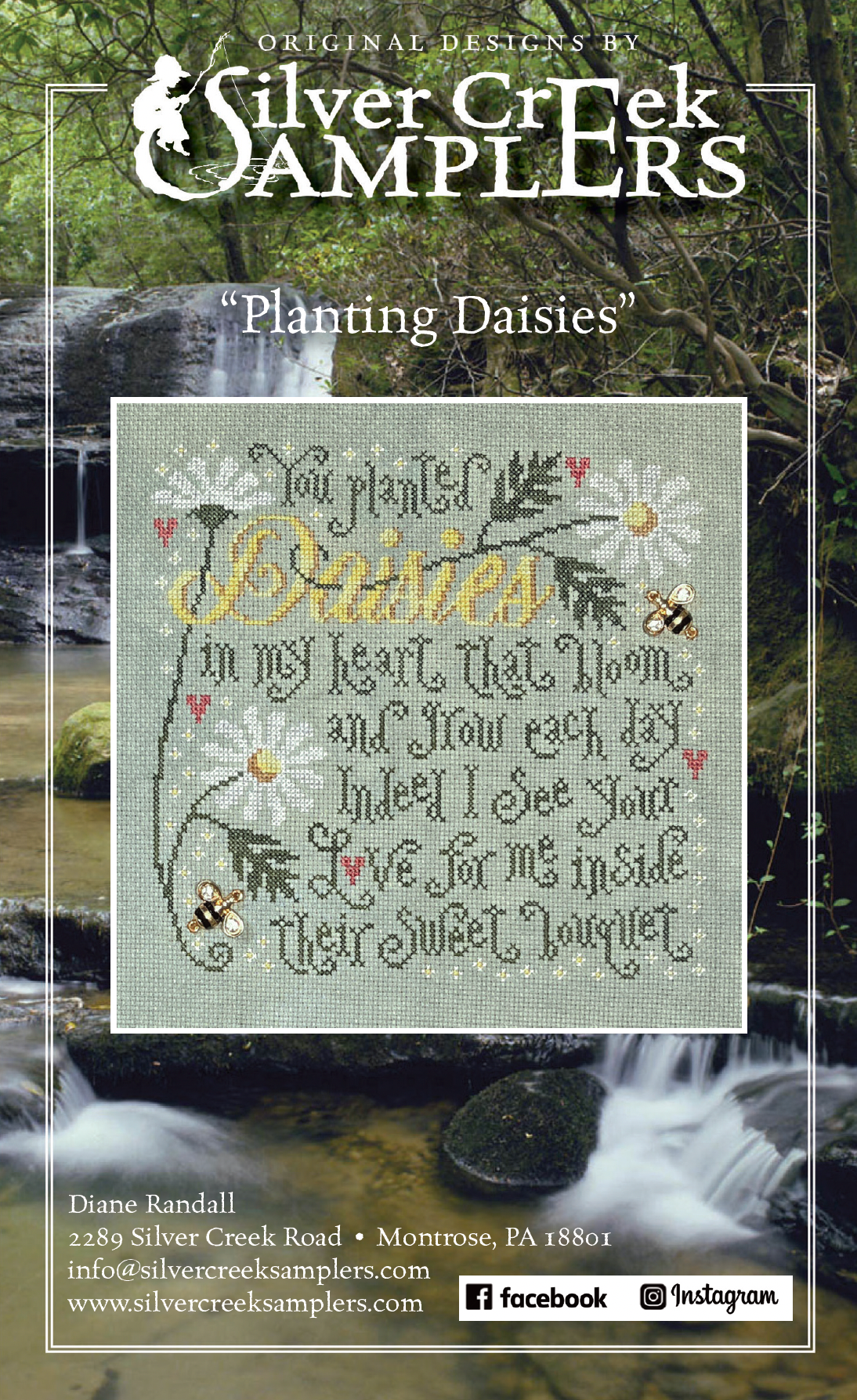 Planting Daises by Silver Creek Samplers XS