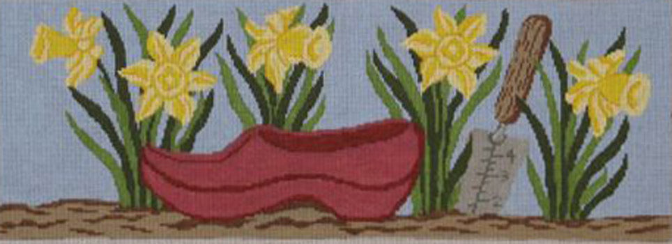 Daffodils and clog PIL105